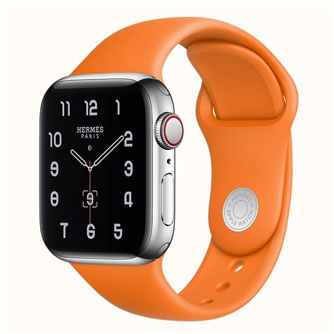 hermes orange band watch|hermes apple watch 6.